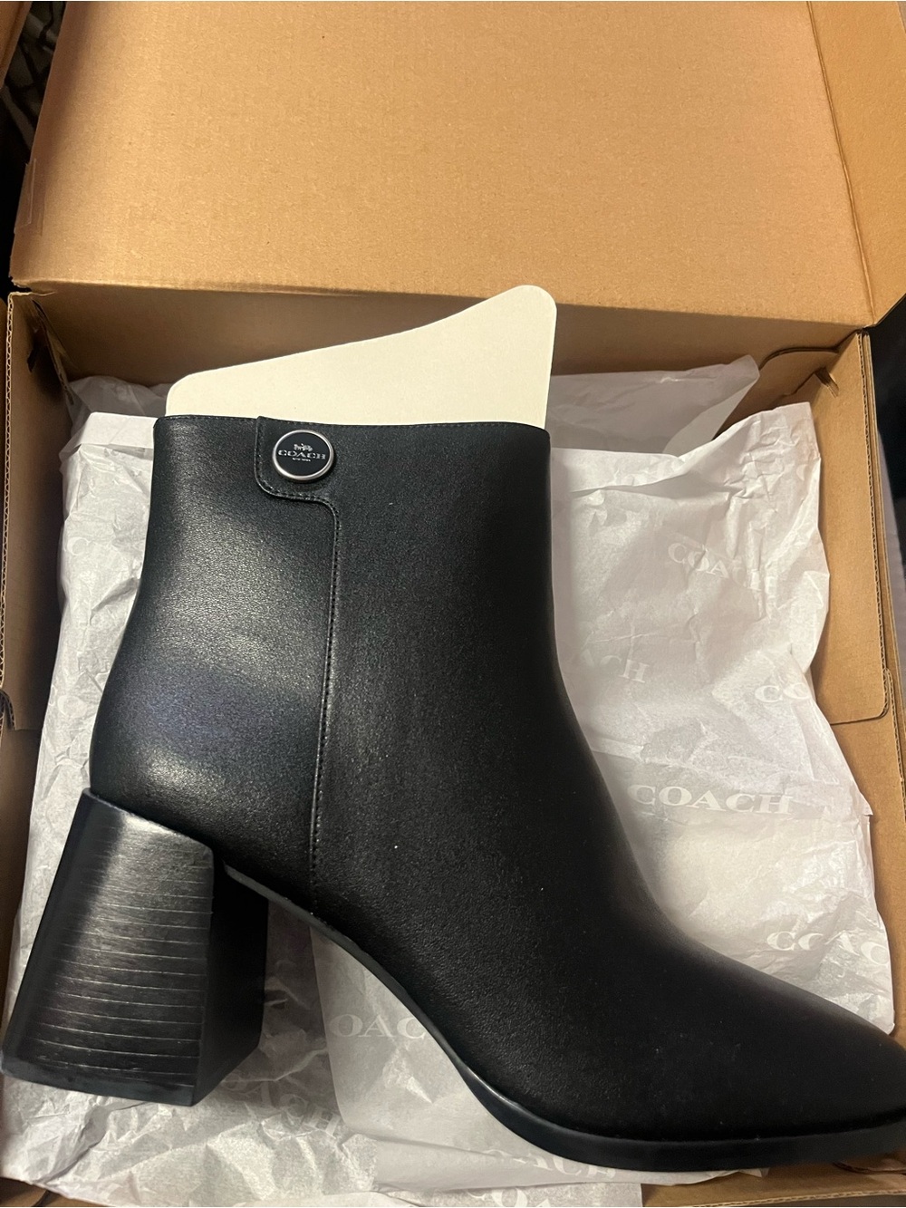 Coach Shana Leather Bootie - Picture 5 of 7